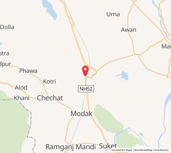 Map of Mukandara, Rajasthan