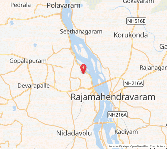 Map of Mulakallanka, Andhra Pradesh