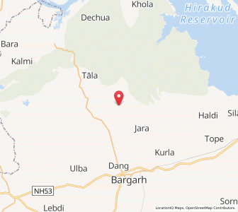 Map of Mulbar, Chhattisgarh