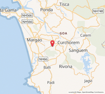 Map of Mulem, Goa