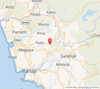 Map of Mulgao, Goa