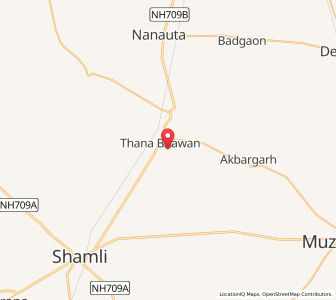 Map of Mullapur, Uttar Pradesh