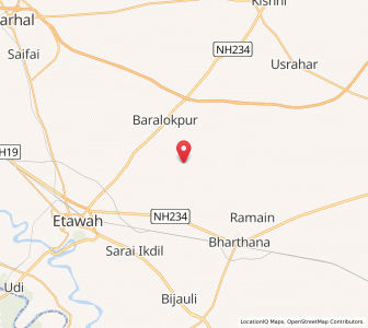Map of Mulu ka Nagla, Uttar Pradesh