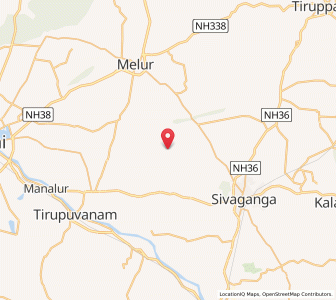 Map of Mumbarakkapatti, Mizoram