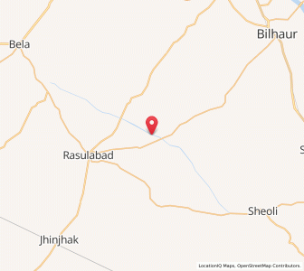 Map of Munawarpur Rasulabad, Uttar Pradesh