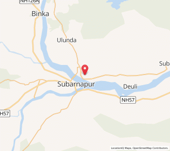 Map of Mundaghat, Odisha