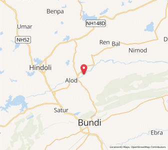 Map of Mundghasa, Rajasthan