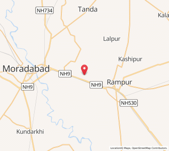Map of Mundha Pande, Uttar Pradesh