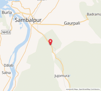 Map of Mundher, Odisha