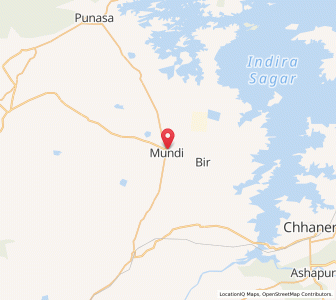 Map of Mundi, Madhya Pradesh