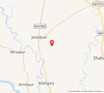 Map of Mundia Kalan, Uttar Pradesh
