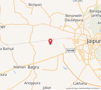 Map of Mundiya, Rajasthan