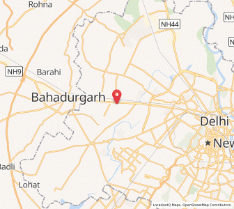 Map of Mundka, Delhi