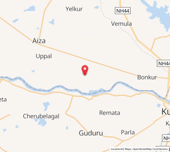 Map of Mundladinne, Andhra Pradesh