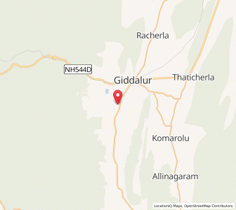 Map of Mundlapadu, Andhra Pradesh