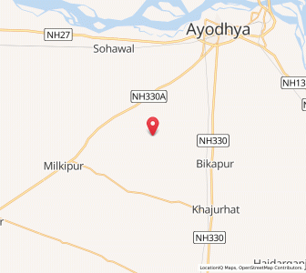 Map of Muqimpur, Madhya Pradesh