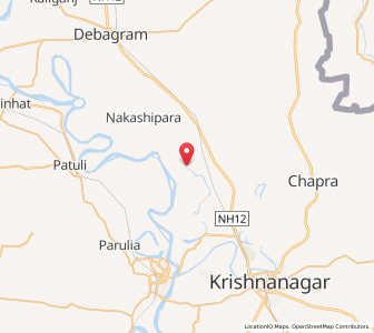 Map of Muragacha, West Bengal