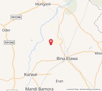 Map of Murari, Madhya Pradesh