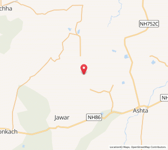 Map of Murawar, Madhya Pradesh