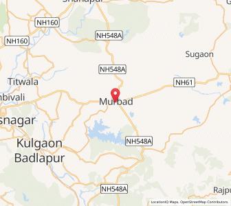 Map of Murbad, Maharashtra