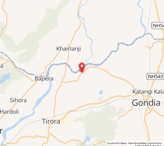 Map of Murdara, Maharashtra
