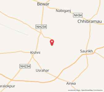 Map of Murgiya, Uttar Pradesh