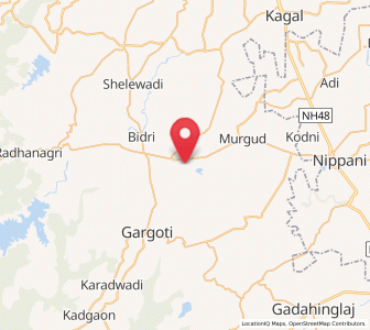 Map of Murgud, Maharashtra