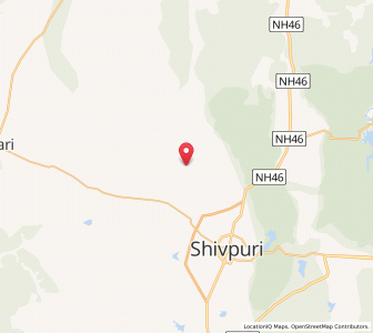 Map of Murheri, Madhya Pradesh