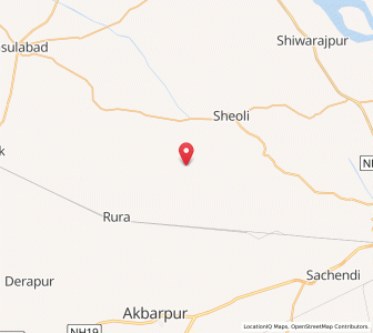Map of Muridpur, Uttar Pradesh