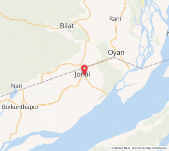 Map of Murkong Selek, Assam