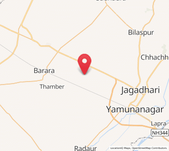 Map of Mustafabad, Haryana