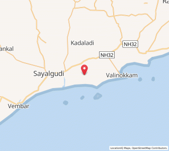 Map of Muthuragunathapattam, Tamil Nadu