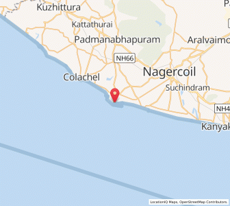 Map of Muttamtura, Tamil Nadu