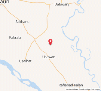 Map of Nabiganj, Uttar Pradesh