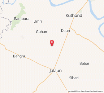 Map of Nabipur, Uttar Pradesh