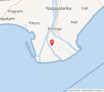 Map of Nachugunta, Andhra Pradesh