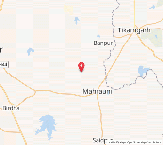 Map of Naeghar, Uttar Pradesh