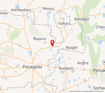 Map of Nagalamadike, Karnataka