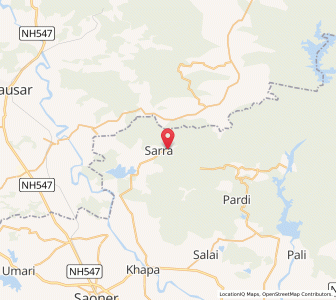 Map of Nagalwadi, Madhya Pradesh