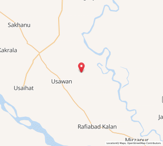 Map of Nagaria Rasa, Uttar Pradesh