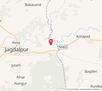 Map of Nagarnar, Chhattisgarh