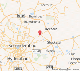 Map of Nagavaram, Andhra Pradesh