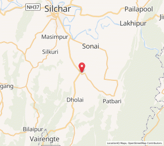 Map of Nagdirgram, Assam