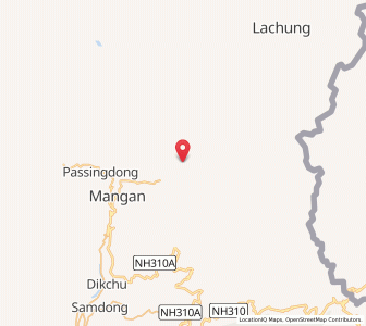 Map of Nagg Tel, Sikkim