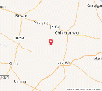 Map of Nagla Barhaiyan, Uttar Pradesh