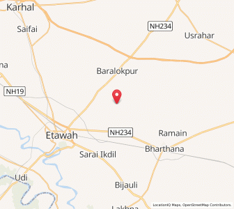 Map of Nagla Beri, Uttar Pradesh