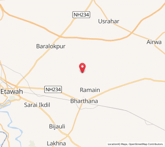 Map of Nagla Bhoj, Uttar Pradesh