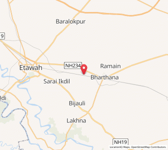 Map of Nagla Bhole, Uttar Pradesh