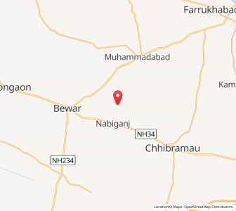 Map of Nagla Bhud, Uttar Pradesh