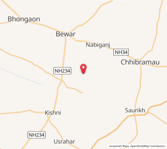 Map of Nagla Bhur, Uttar Pradesh